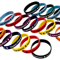 Apollo® Tennis Themed Wristband 24 Pack