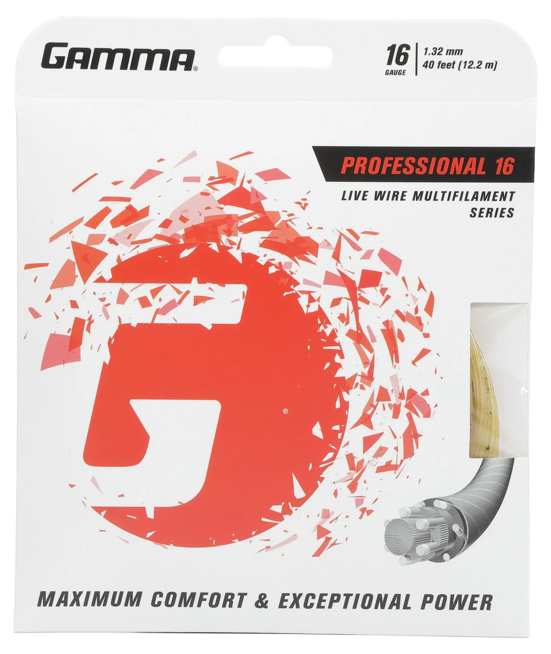Gamma Live Wire Professional 16 1.32mm Set 1 Gamma Live Wire Professional 16 1.32mm Set