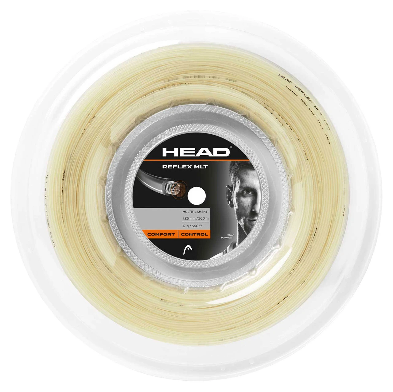 Head Reflex MLT 17 1.25mm 200M Reel 1 Head Reflex MLT 17 1.25mm 200M Reel