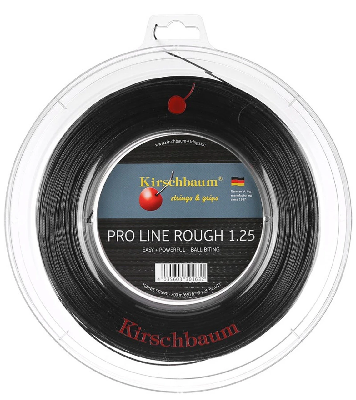 Kirschbaum Pro Line Rough 17 1.25mm 200M Reel 1 Kirschbaum Pro Line Rough 17 1.25mm 200M Reel