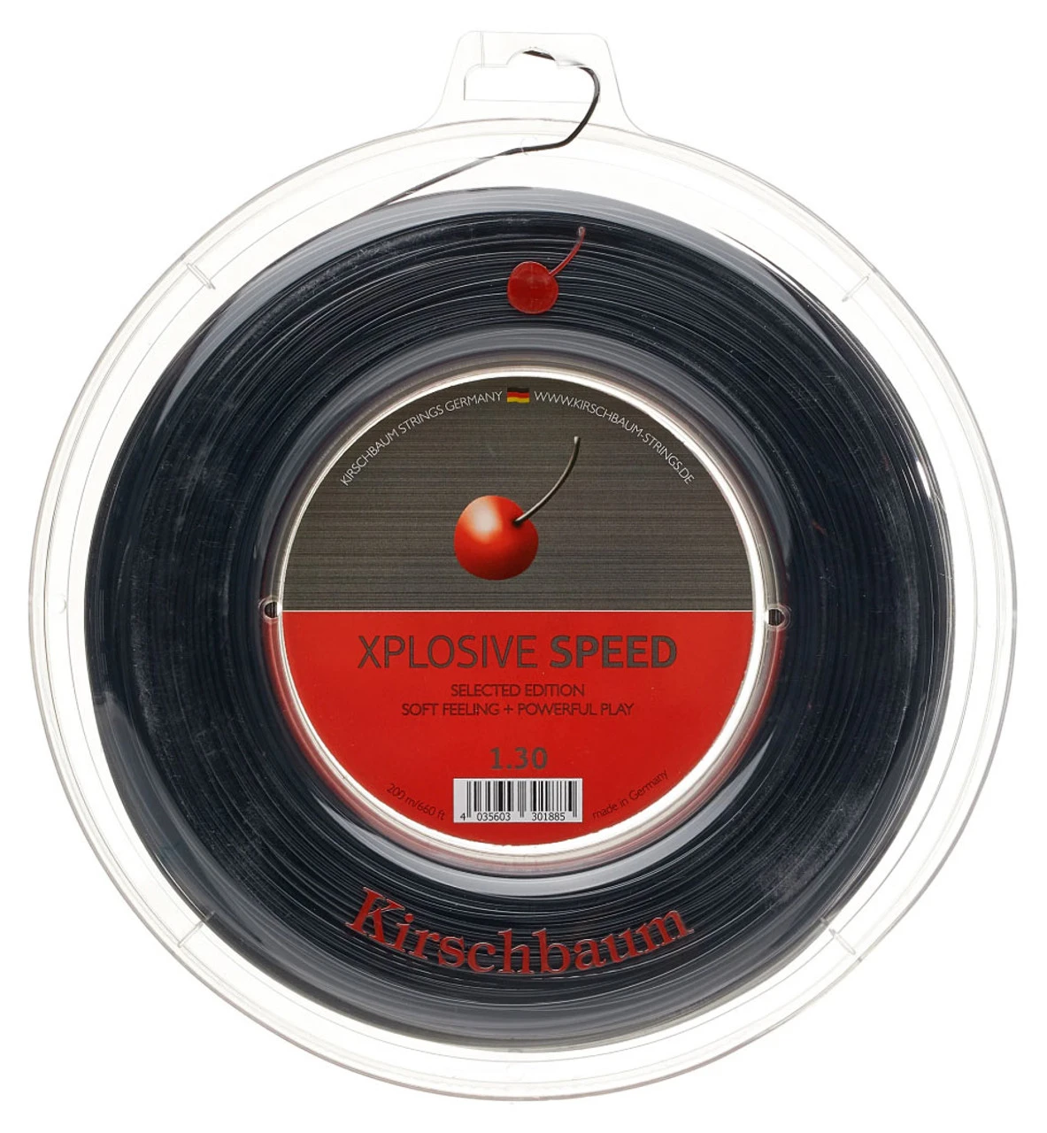 Kirschbaum Xplosive Speed 16 1.30mm 200M Reel 1 Kirschbaum Xplosive Speed 16 1.30mm 200M Reel