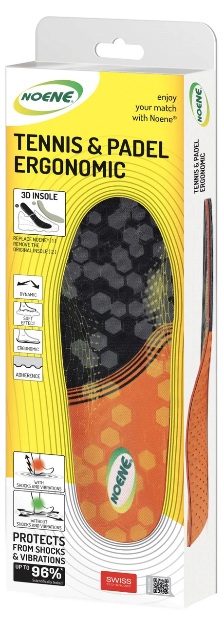 Noene Tennis & Padel Ergonomic Insoles 1 Noene Tennis & Padel Ergonomic Insoles