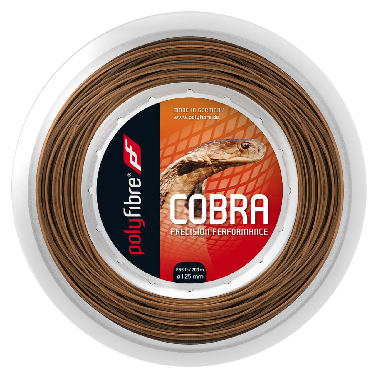 Polyfibre Cobra 16L 1.25mm 200M Reel 1 Polyfibre Cobra 16L 1.25mm 200M Reel