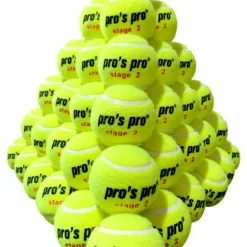 Pro's Pro Stage 2 Orange Junior Tennis Balls 60 Pack