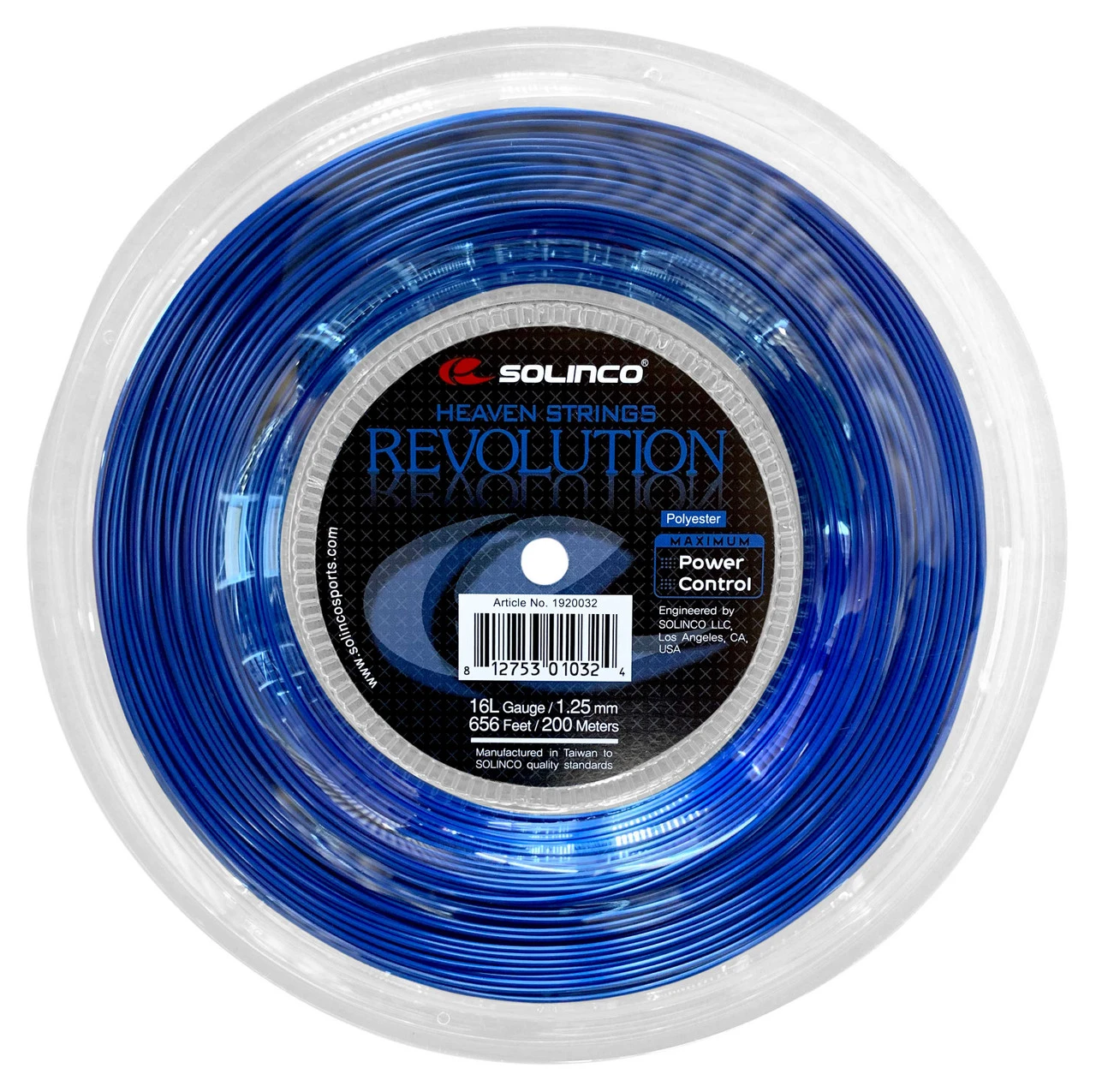 Solinco Revolution 16L 1.25mm 200M Reel 1 Solinco Revolution 16L 1.25mm 200M Reel