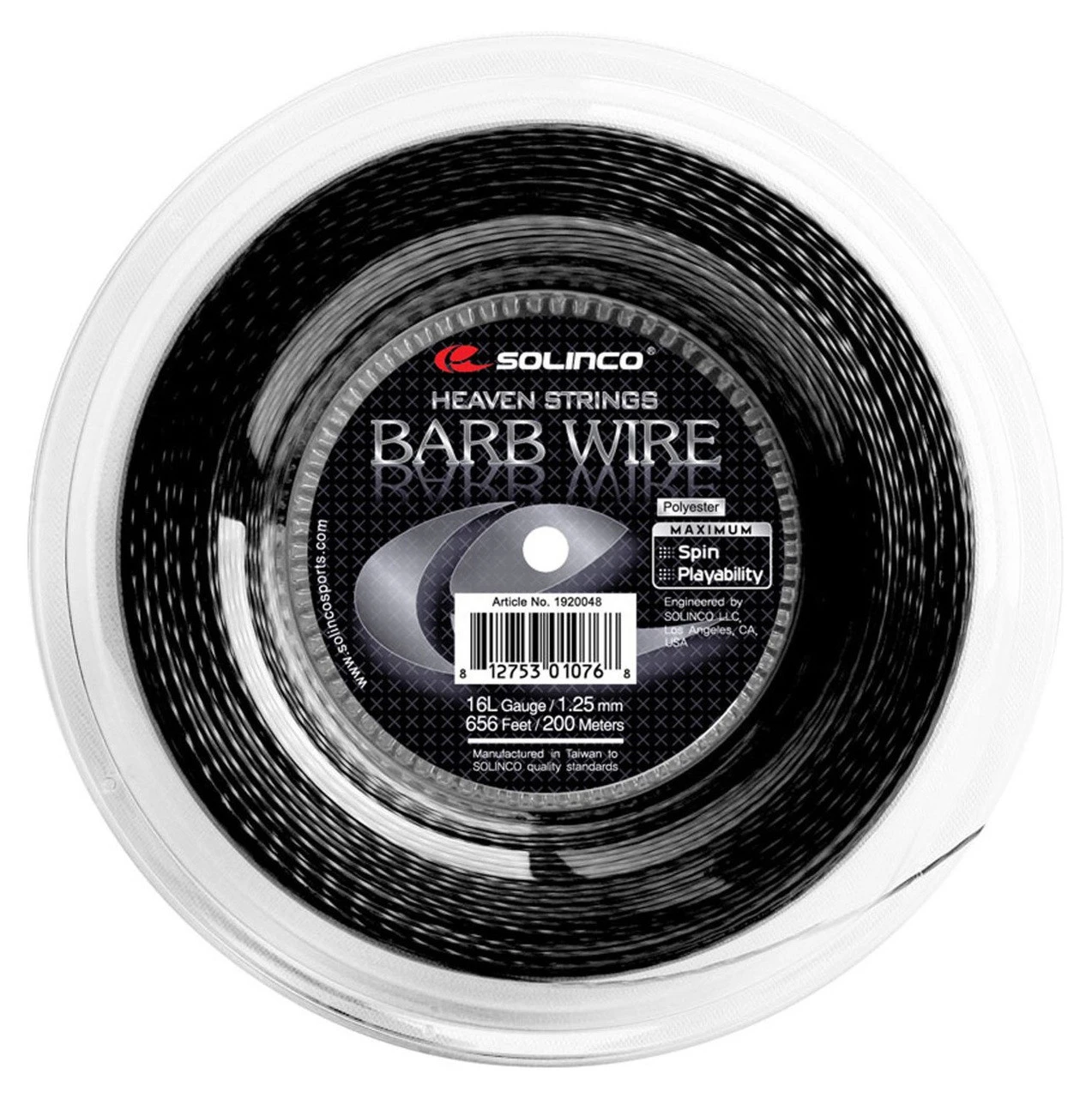 Solinco Barb Wire 16L 1.25mm 200M Reel 1 Solinco Barb Wire 16L 1.25mm 200M Reel