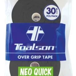 Toalson Neo Quick Overgrip 30 Pack -Deals Racq Elite Store toalson neo quick overgrip 30 pack black 33432 54180.1698772936