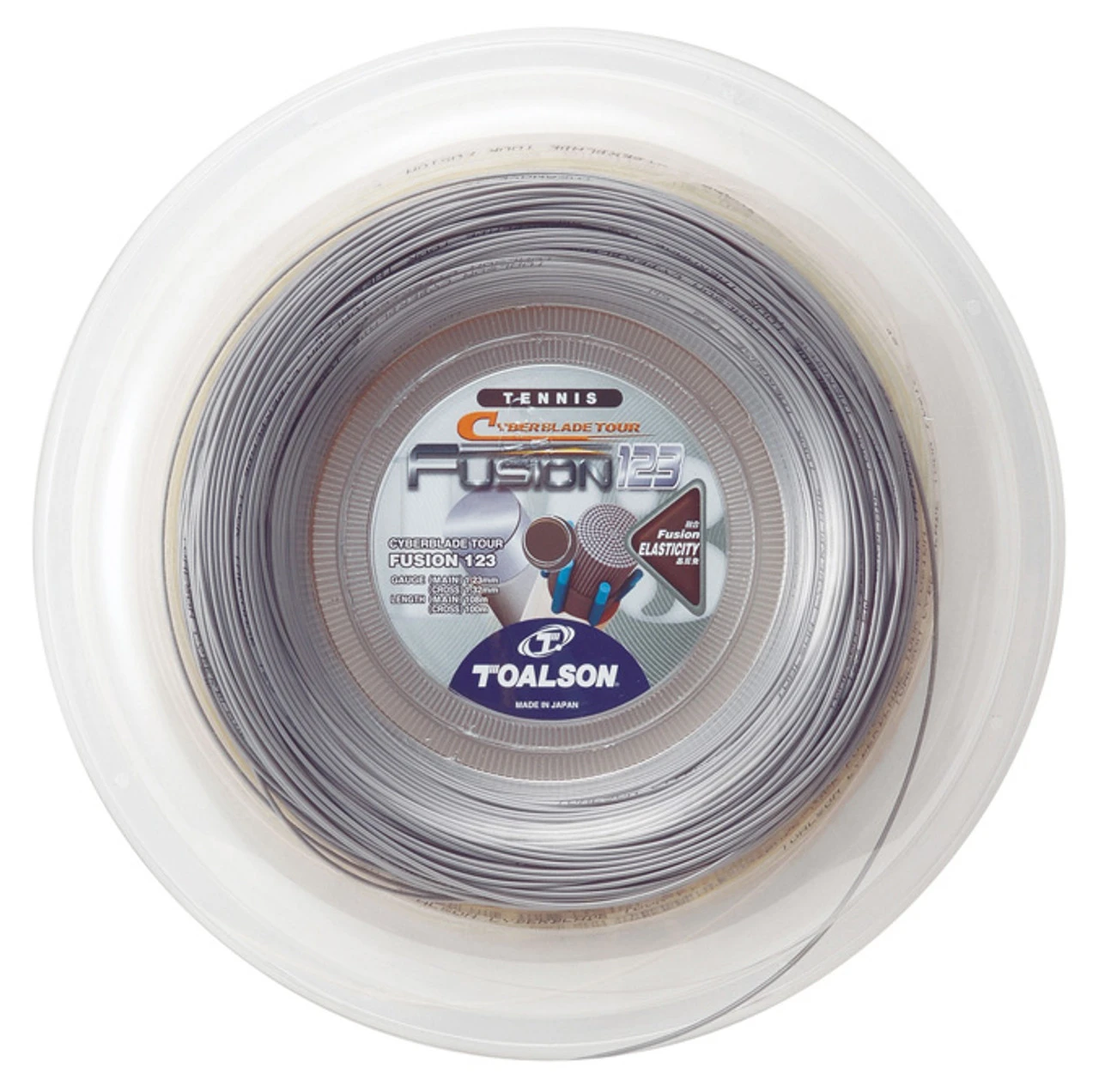 Toalson Cyber Blade Tour Fusion 17 1.23mm-1.32mm Hybrid 208M Reel 1 Toalson Cyber Blade Tour Fusion 17 1.23mm-1.32mm Hybrid 208M Reel