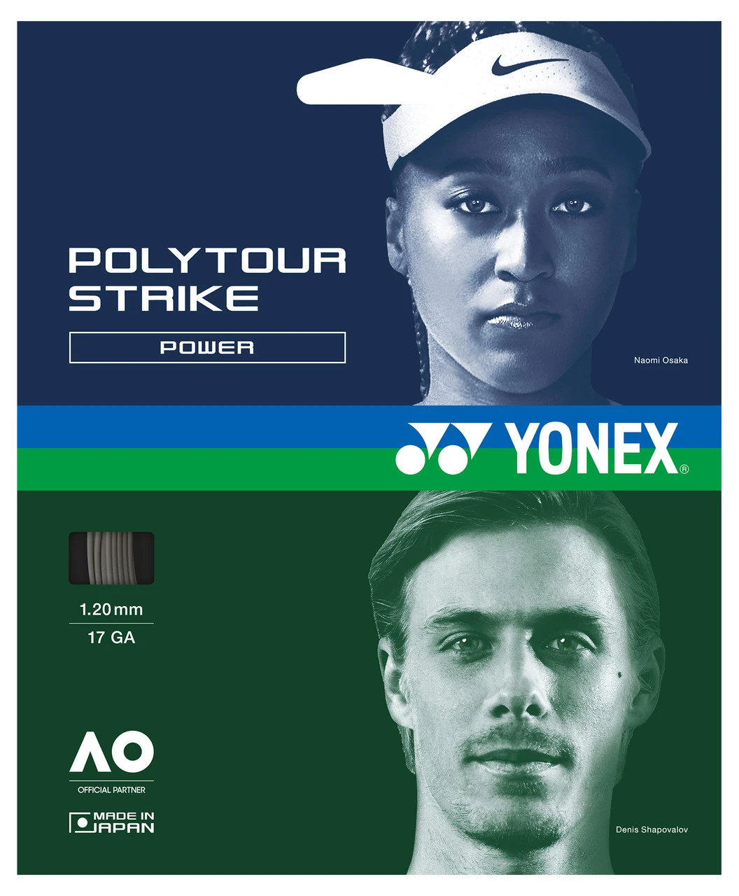 Yonex Poly Tour Strike 17 1.20mm Set 3 Yonex Poly Tour Strike 17 1.20mm Set - Image 3