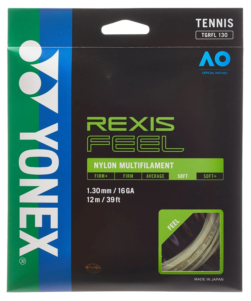 Yonex Rexis Feel 16 1.30mm Set 1 Yonex Rexis Feel 16 1.30mm Set