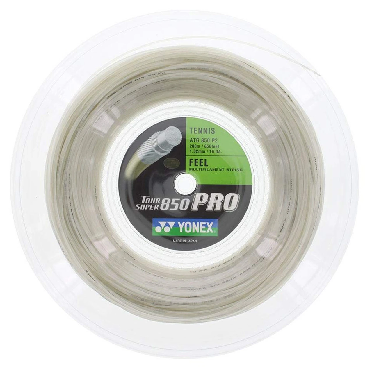 Yonex Tour Super 850 Pro 16 1.32mm 200M Reel 1 Yonex Tour Super 850 Pro 16 1.32mm 200M Reel