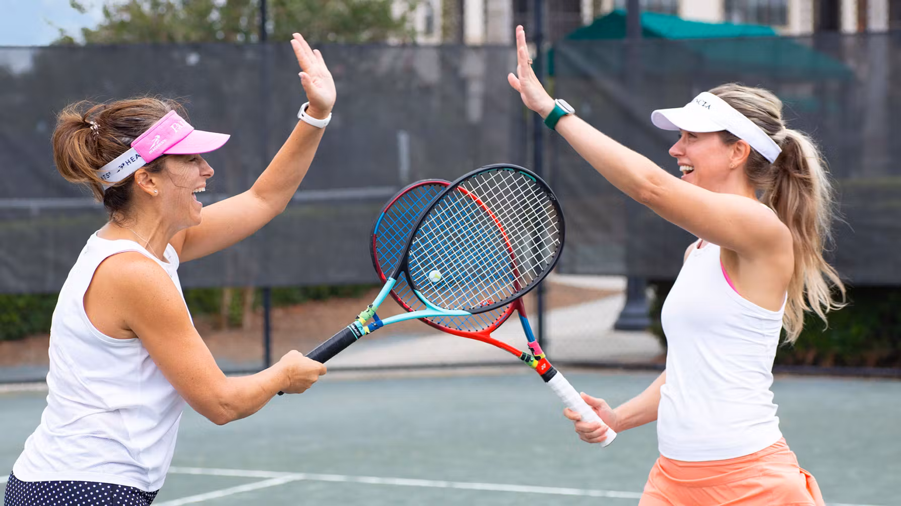 Deals Racq Elite Store -Deals Racq Elite Store Women having fun while playing tennis